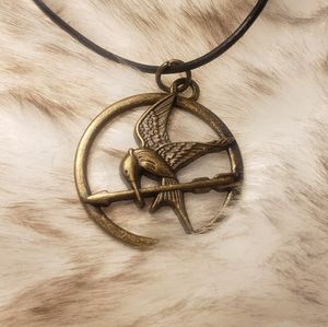 Mocking Jay Hunger Games Necklace